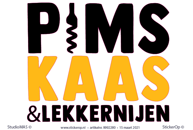 Zakelijk Logo Op De Muur Pim s Kaas En Lekkernijen