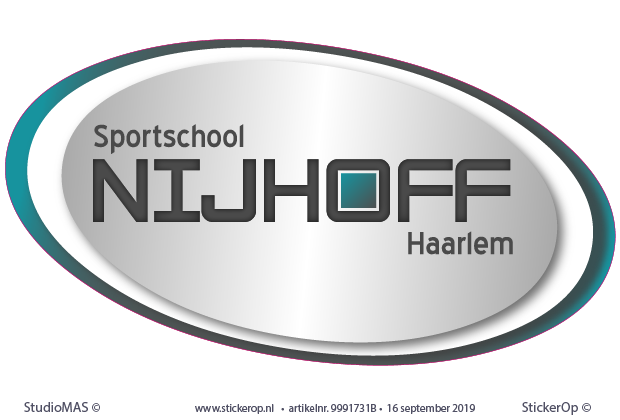 - full colour logo Sportschool Nijhoff