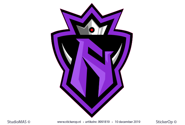 full colour bedrijfslogo - Noflex eSports van eigen logo - NoflexEsports