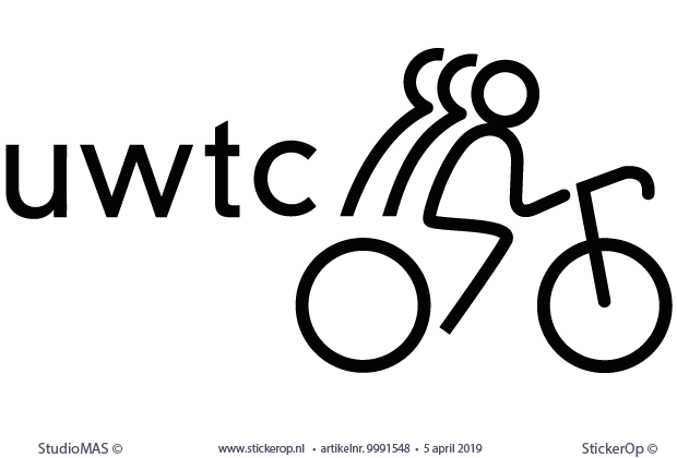 - muurstickers zakelijk logo - UWTC