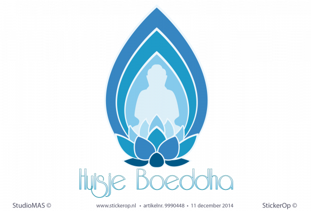 Logo Huisje Boeddha zakelijk logo Huisje Boeddha