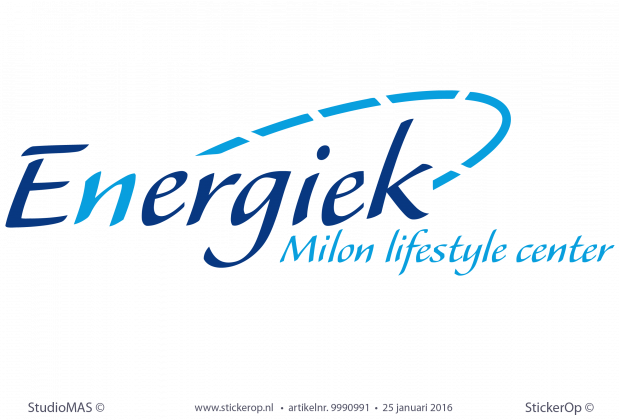 Muurstickers zakelijk logo Energiek