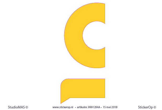Muurstickers zakelijke toepassing - logo Effectory - half - muurstickers zakelijk gebruik - logo Effectory-half