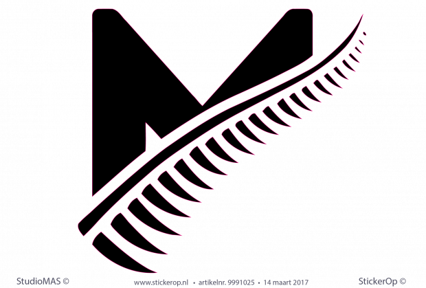 muursticker  zakelijk logo Moormana