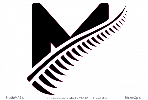 Muur-, raam-, autosticker zakelijk logo - Moormana muursticker zakelijk logo Moormana