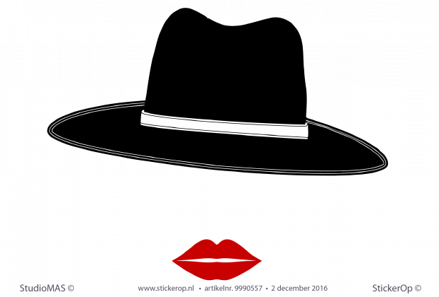 Deursticker pictogram - Mark's damestoilet deursticker pictogram Marks damestoilet