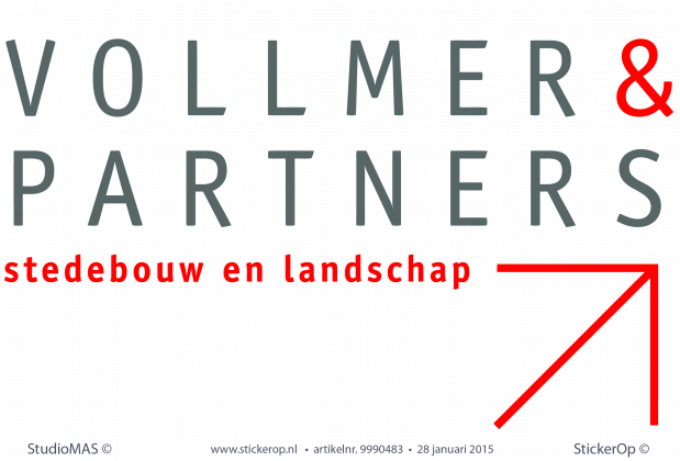 sticker zakelijk logo vollmer en partners