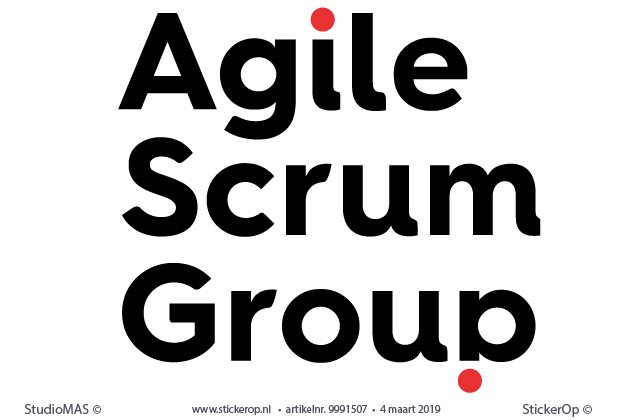 zakelijk logo - Agile Scrum Group muursticker-zakelijk-logo-Agile-Scrum-Group