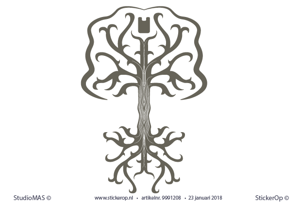 Muurstickers zakelijk gebruik - logo De Novo - Logo De Novo