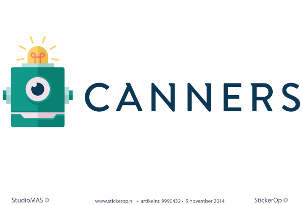 muurstickers logo canners