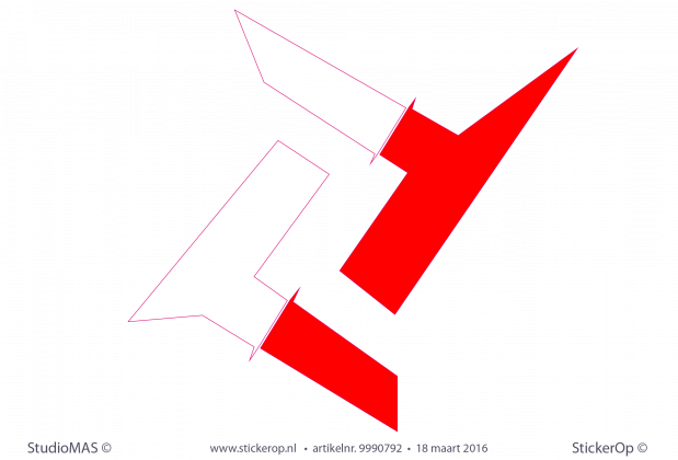 Muurstickers zakelijk logo - Sven Graphic Desig Muurstickers zakelijk logo Sven Graphic Designer