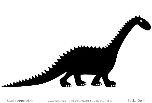Muursticker thema muursticker kinderkamer Annelikes dinosaurus