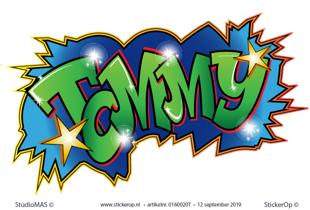 graffiti full colour - Tommy