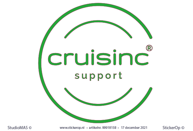 van eigen logo - Cruisinc-fc groen