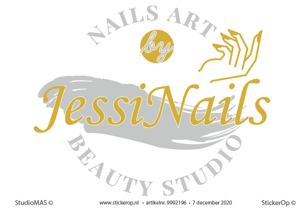 van zakelijk logo - Jessi Nails