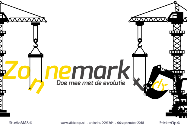Digitale opmaak logo Zonnemarkt opmaak logo Zonnemarkt