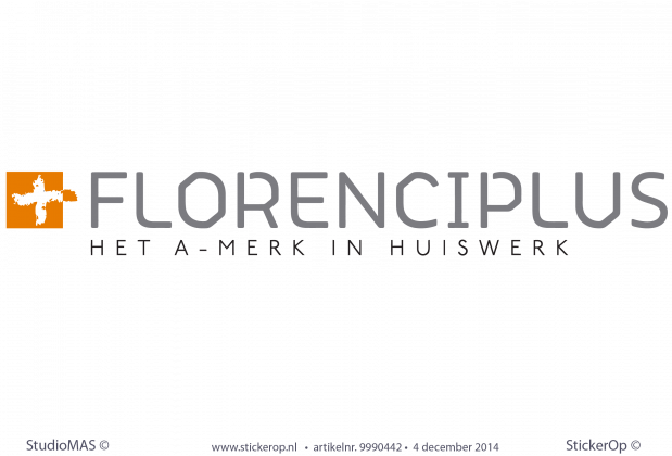 muurstickers zakelijk logo florencius