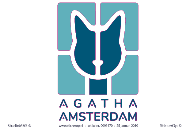 zakelijk logo - Agatha Amsterdam