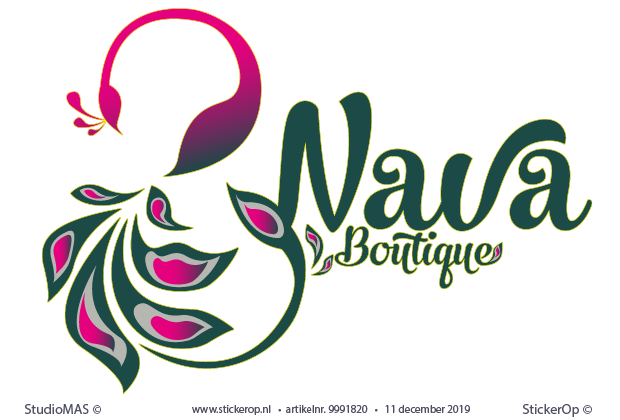 van eigen logo - Nava Boutique