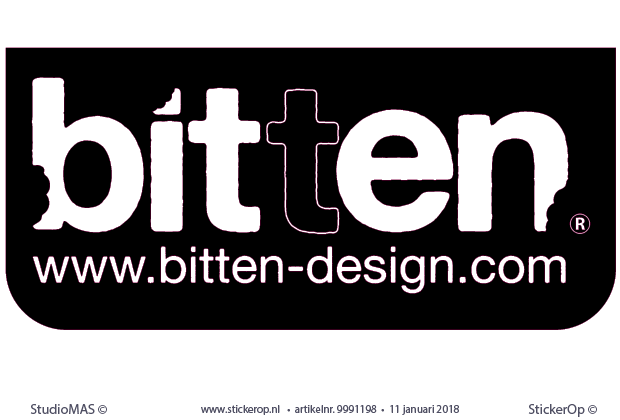 zakelijke toepassing - logo Bitten-design