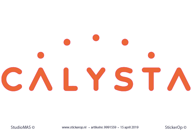 zakelijk logo - Calysta - muursticker zakelijk logo - Calysta