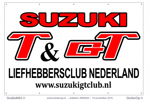 Banner Suzuki GT Club
