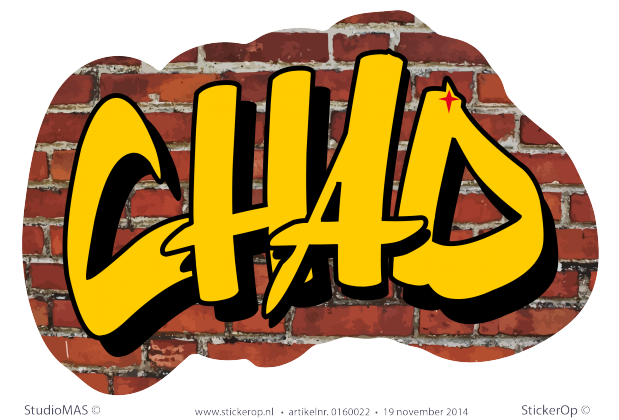 StickerOp - Graffiti Chad