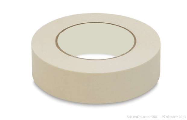 Gereedschap voor het aanbrengen van muurstickers - Tape - 25 meter x 19 mm.