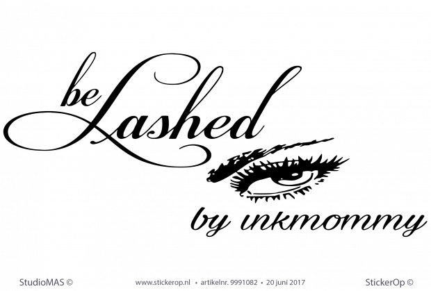 Muursticker zakelijk logo - inkmommy