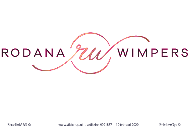 zakelijk logo - rodana wimpers