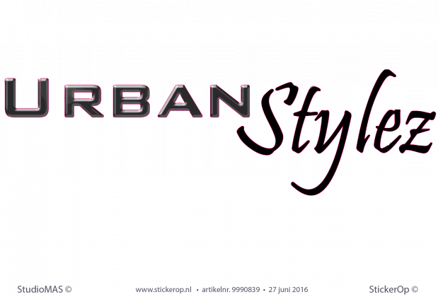  Muurstickers zakelijk logo Urban Stylez