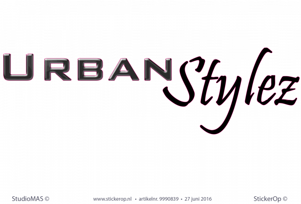 Muurstickers zakelijk logo - Urban Stylez Muurstickers zakelijk logo Urban Stylez