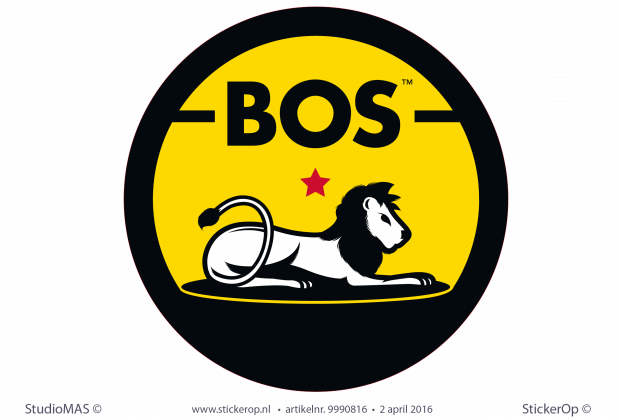 Muursticker zakelijk logo BosBrands