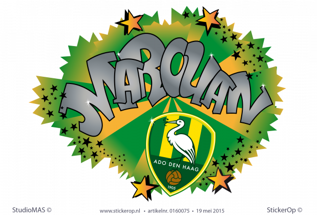 Muursticker graffiti - Marouan muursticker graffiti Marouan