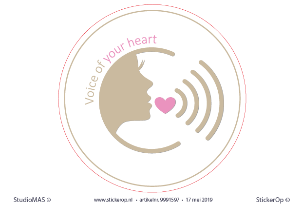 zakelijk logo - Voice of your heart