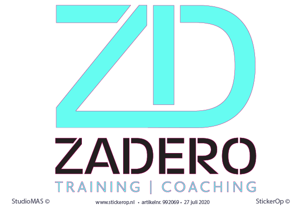 - zakelijk logosticker - Zadero training