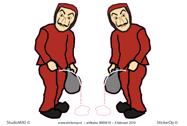 zelf aangeleverde afbeelding - Jeroen's toiletstickers