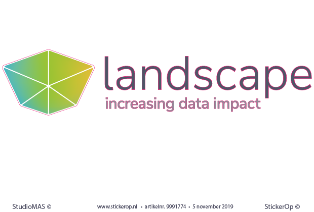 -sticker zakelijk logo - Landscape