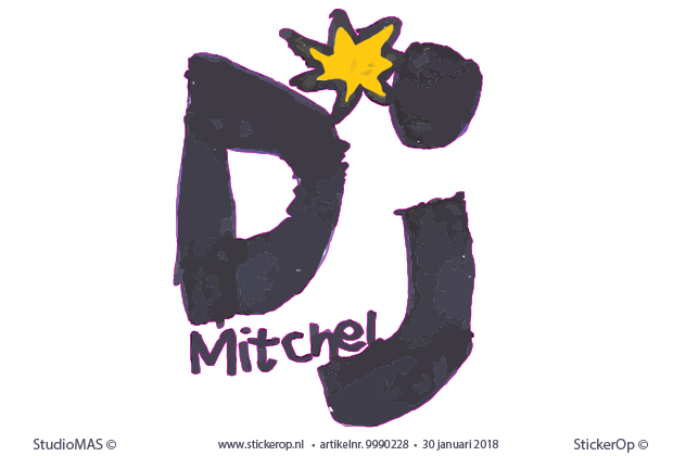 logo DJ Mitchel