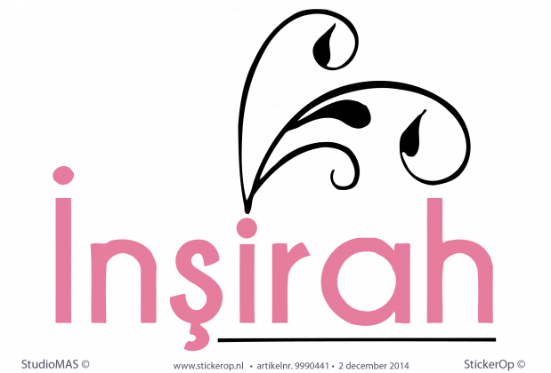 Logo Insirah muurstickers zakelijk logo insirah