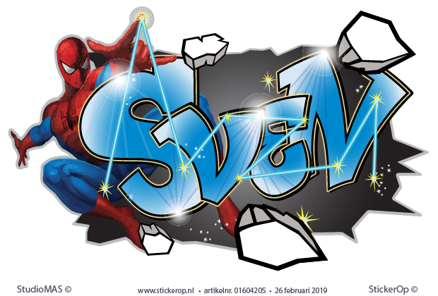 graffiti Spiderman - Sven