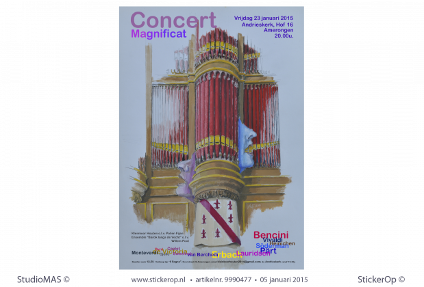 Full colour print op bluebackpaper poster A1 formaat- Kunstaandemuur zakelijke poster