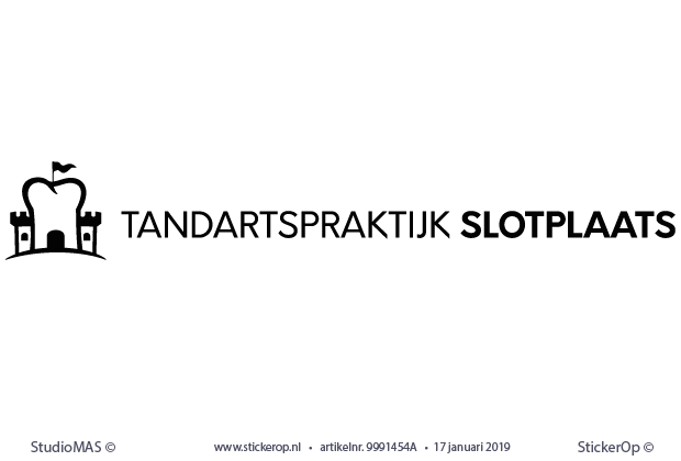 - Logo Tandarts Praktijk Slotplaats - horizontaal