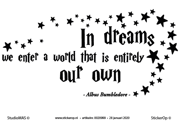 Engelse teksten - In dreams we enter a world