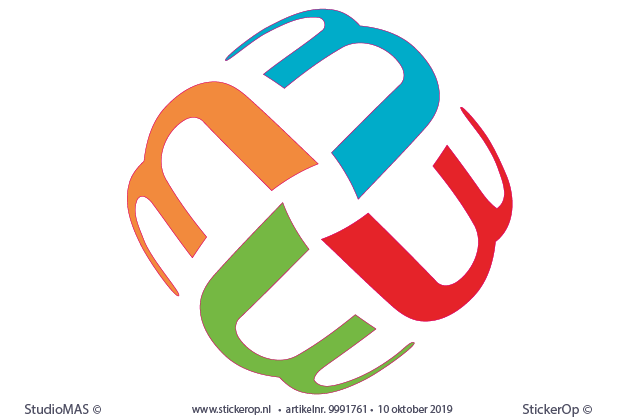 Muursticker zakelijk logo - Mentaal Beter -rmuursticker zakelijk logo - Mentaal Beter