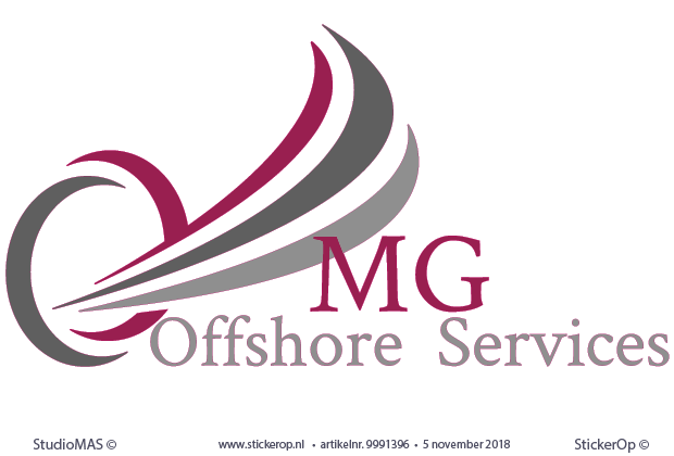 muursticker - MG Offshore Services