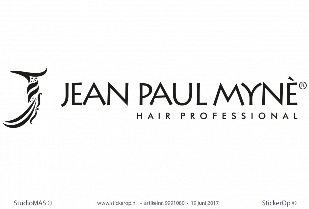 Muursticker zakelijk logo - Jean Paul Mynè Muursticker zakelijk logo - Jean Paul Myn