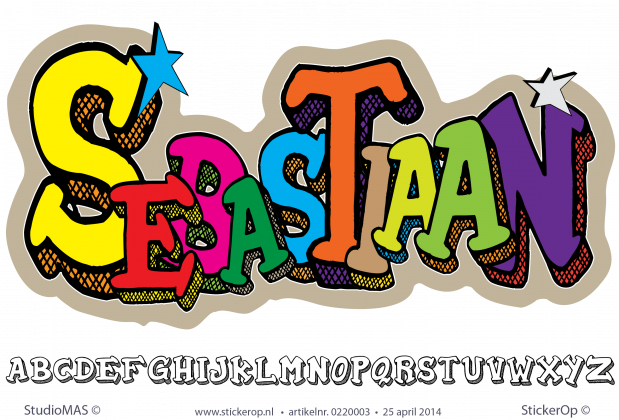 Muurstickers thema muursticker graffiti tequilla 5 tot 10 letters