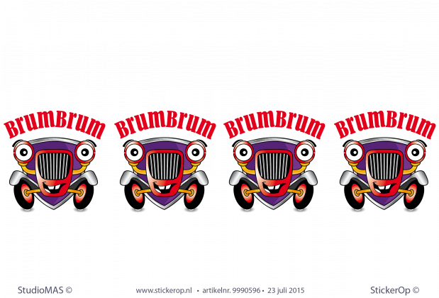 muurstickers zakelijk logo brumbrum
