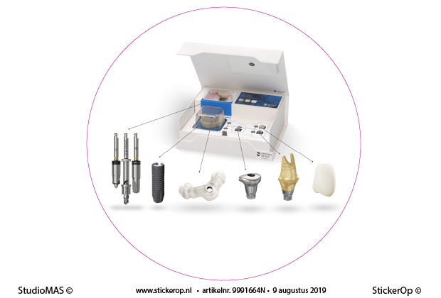 Muursticker zakelijke foto - Azento box - Dentsply Sirona afbeeldingen -fotosticker Azento box - Dentsply Sirona